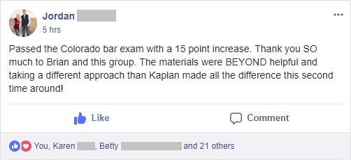 Jordan passes Colorado bar exam