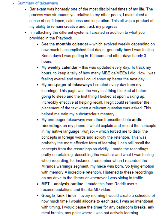 Passing the NY Bar Exam with a Score of 295 on Her First Try